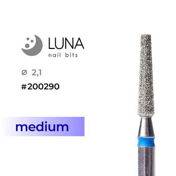 Diamond Drill Bit Truncated Cone - 2.1 10, Blue (Medium)