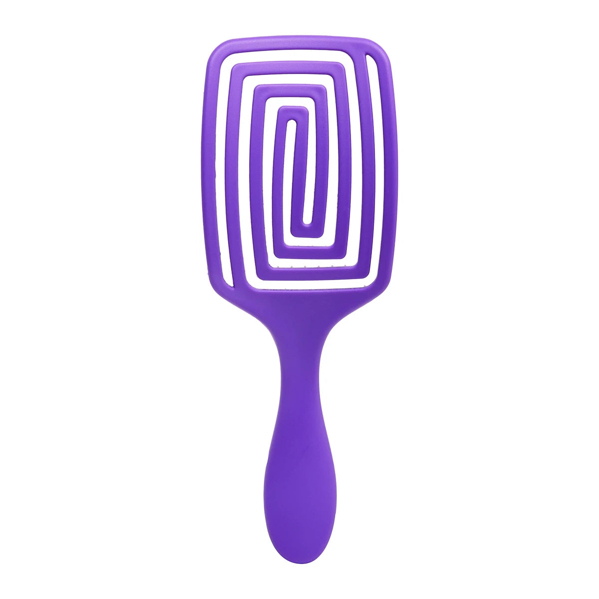 Flexible hair brush O-327 purple