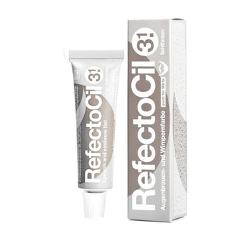 RefectoCil ögonbryn- och ögonfransgellfärg, ljusbrun