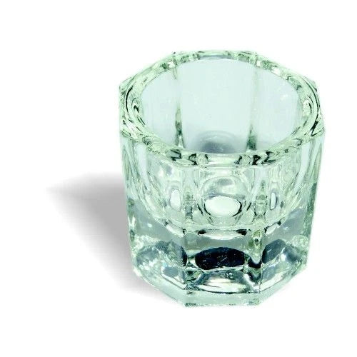 Paint mixing container, glass