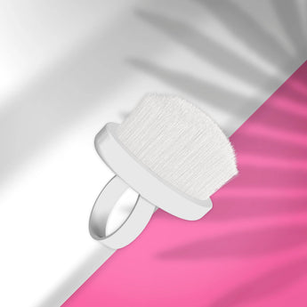 Manicure brush EXPERT 03 for dust removal mini (10 pcs)